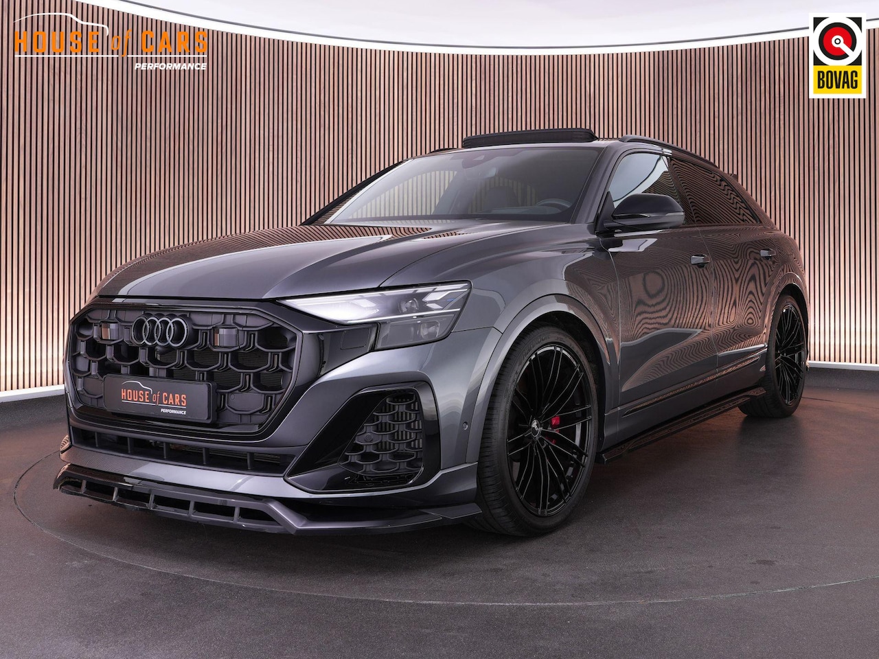 Audi Q8 - 60 TFSI e S Competition 490pk quattro Pro Line |23" ABT|Maxton|B&O|Luchtvering|Laser|Pano| - AutoWereld.nl