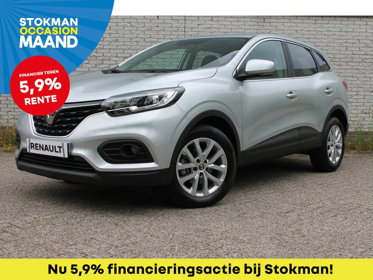 Renault Kadjar - 1.3 TCe 140 EDC ( automaat ) Zen | automaat | lage tellerstand | lichtmetalen velgen - AutoWereld.nl