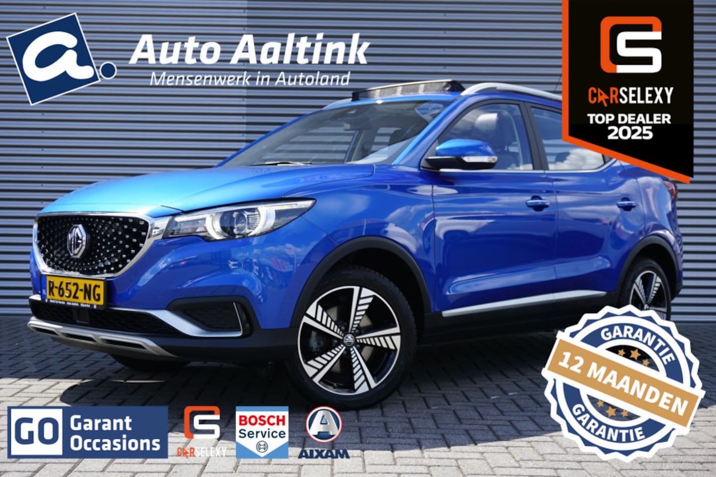 MG MG ZS EV - Luxury 45 KWH | LEDER | SCHUIFDAK | CAMERA | SNELLADER - AutoWereld.nl