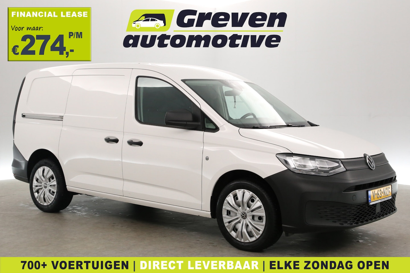 Volkswagen Caddy Maxi - 2.0 TDI L2 123PK | Automaat | Airco | Cruise | Camera | Navi | Parkeersens. - AutoWereld.nl