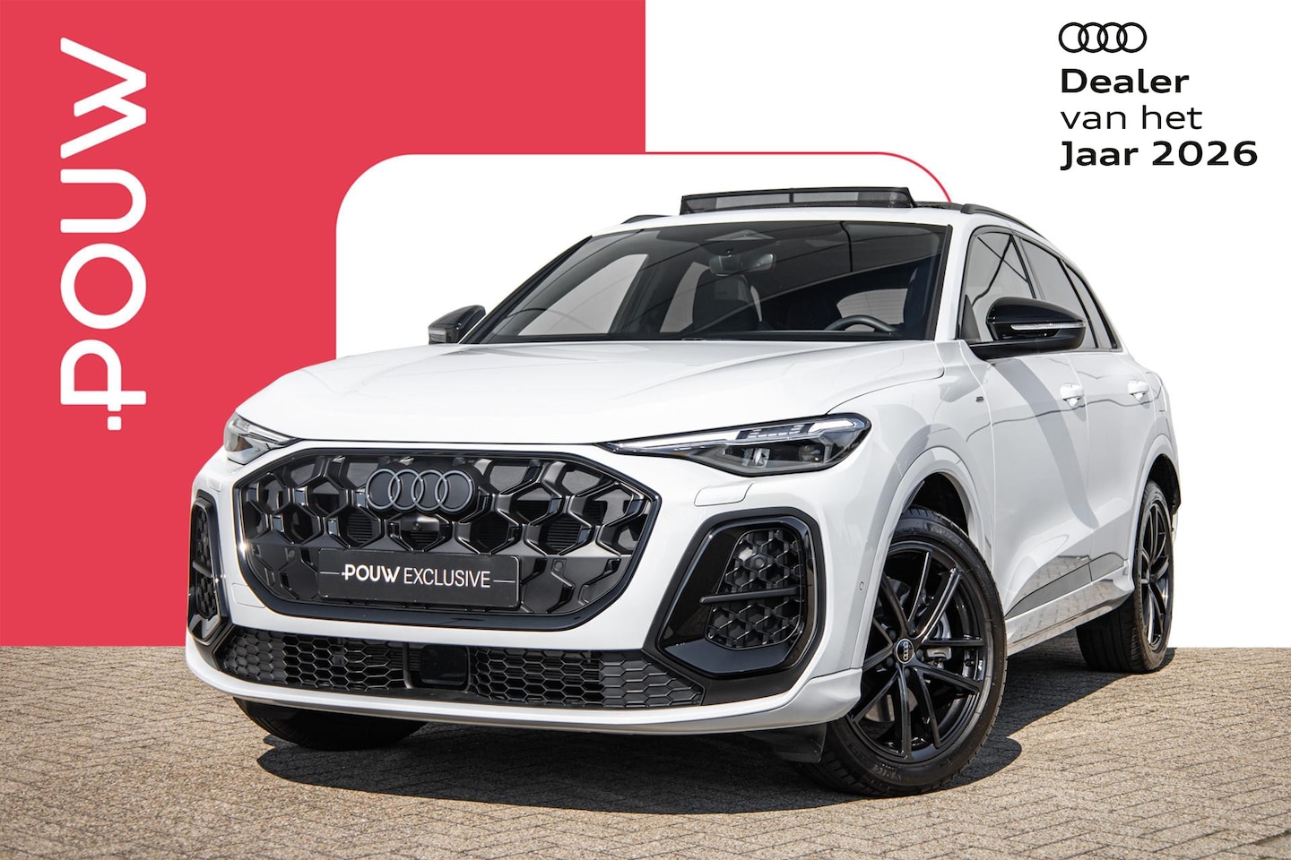 Audi Q5 - 2.0 TFSI e-hybrid quattro S edition | 20" LMV | Panoramadak | Alcantara | 360 Camera | Key - AutoWereld.nl