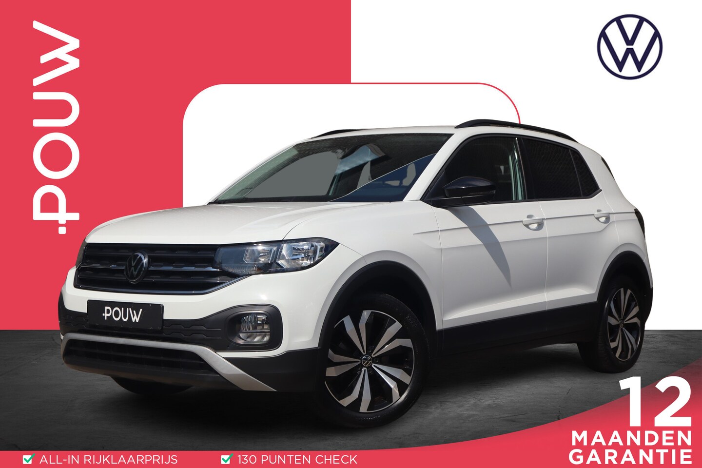 Volkswagen T-Cross - 1.0 TSI 116pk Life | Trekhaak | Navigatie | All Season Banden - AutoWereld.nl