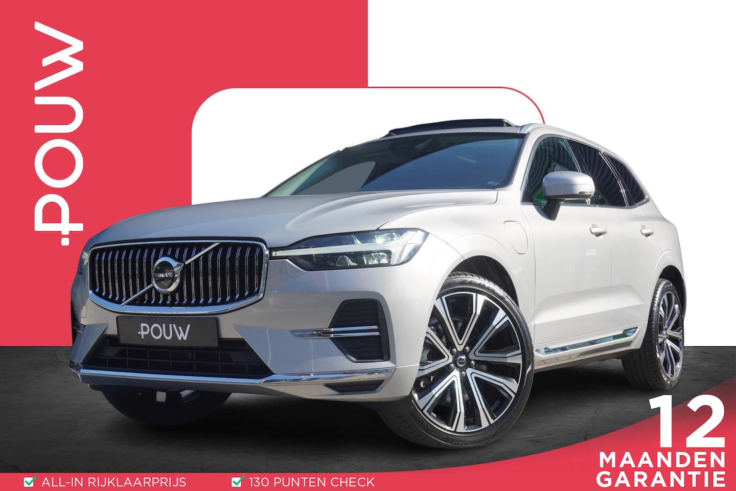 Volvo XC60 - 2.0 T6 Plug-in hybrid AWD Essential Edition Bright | Adaptive cruise | 21 inch | Android a - AutoWereld.nl
