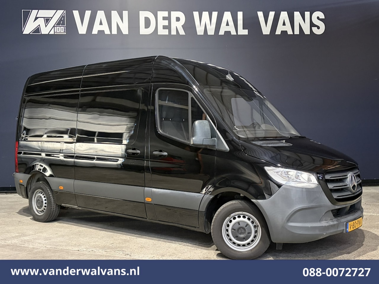 Mercedes-Benz Sprinter - 314 CDI 143pk L2H2 Euro6 Airco | Camera | Apple Carplay | Trekhaak | Cruisecontrol Android - AutoWereld.nl