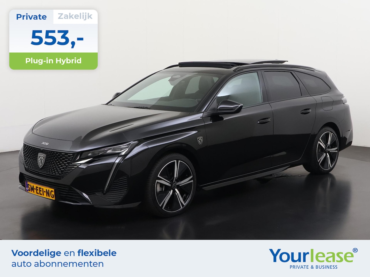 Peugeot 308 SW - 1.6 Plug-in Hybrid 225 GT | All-in 553,- Private Lease | Direct uit voorraad - AutoWereld.nl
