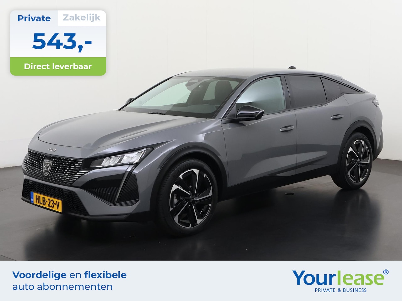 Peugeot 408 - 1.2 Hybrid 145 e-DCS6 Allure | All-in 543,- Private Lease | Direct uit voorraad - AutoWereld.nl
