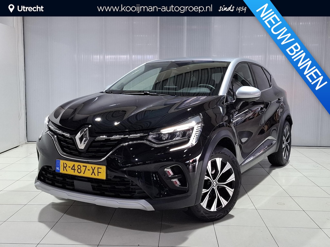Renault Captur - 1.0 TCe 90 techno NL auto, dealer onderhouden, alle opties, afneembare trekhaak! 12 MND BO - AutoWereld.nl