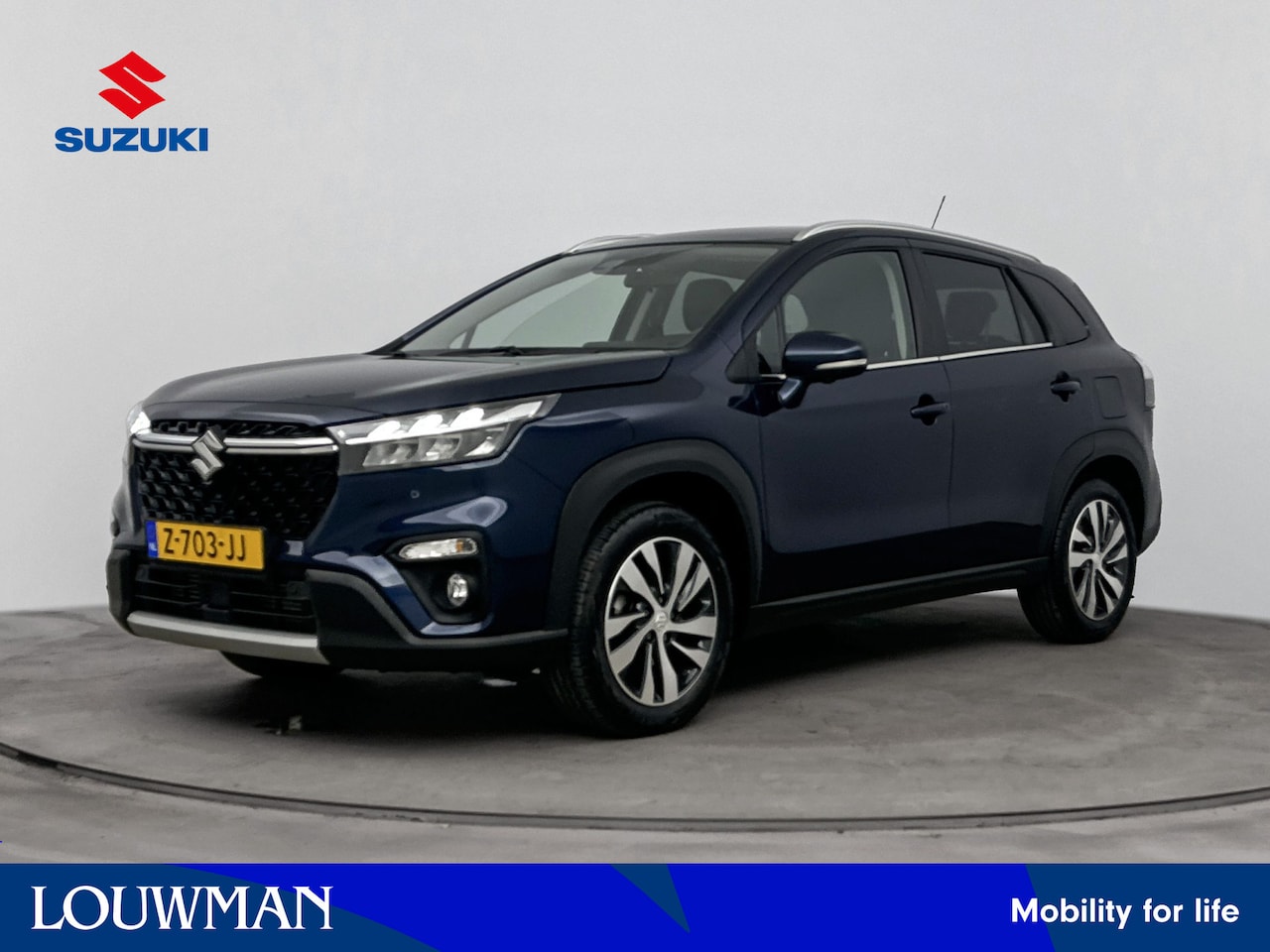 Suzuki S-Cross - 1.4 Boosterjet Style Smart Hybrid | Navi | Parkeersensoren V+A | Lichtmetalen Velgen | - AutoWereld.nl
