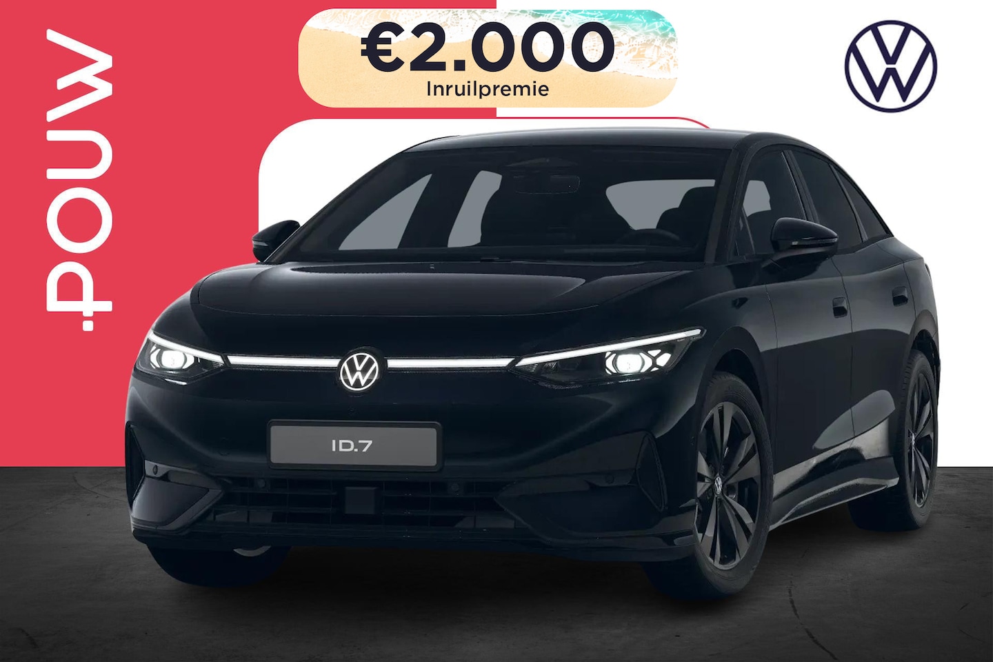Volkswagen ID.7 - 286pk Limited Edition Plus 77 kWh | Trekhaak Wegklapbaar | Black Style Pakket - AutoWereld.nl