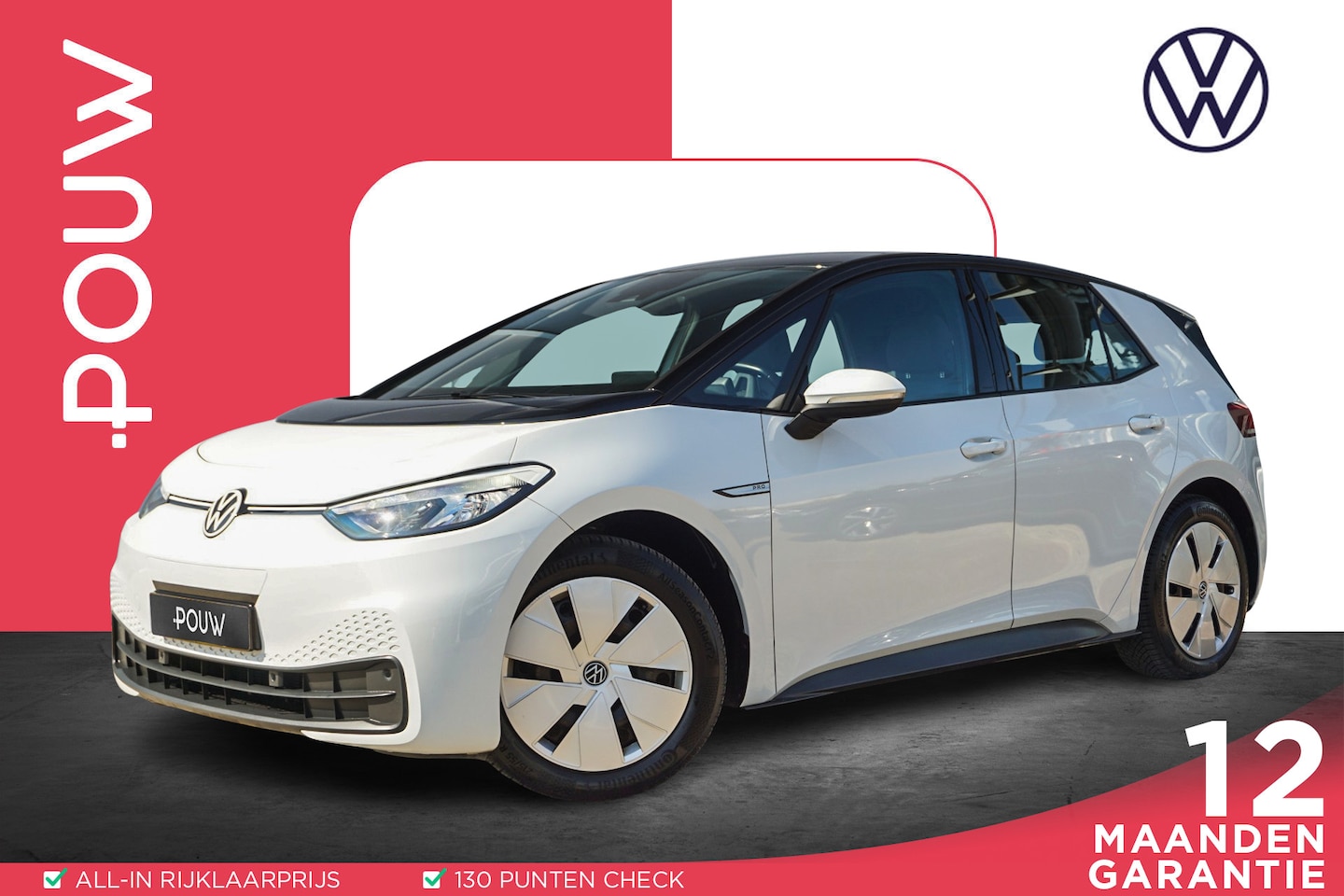 Volkswagen ID.3 - Pro 145pk 58 kWh | SOH 93 % | Climate Controle | ACC | Stoel/Stuur Verwarming - AutoWereld.nl