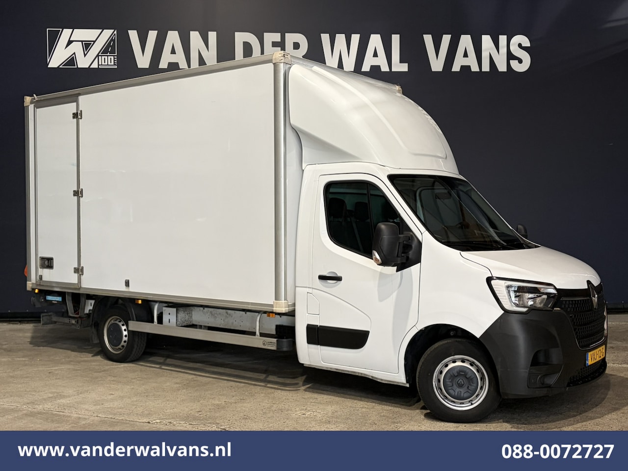 Renault Master - 2.3 dCi 146pk Bakwagen 232cm Hoog Laadklep Zijdeur Euro6 Airco | LED | Lat om Lat betimmer - AutoWereld.nl