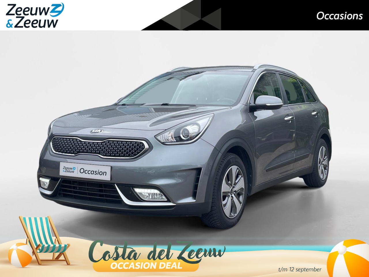 Kia Niro - 1.6 GDi Hybrid DynamicLine | Navigatie | Apple Carplay/Android Auto | Parkeersensoren | Ac - AutoWereld.nl