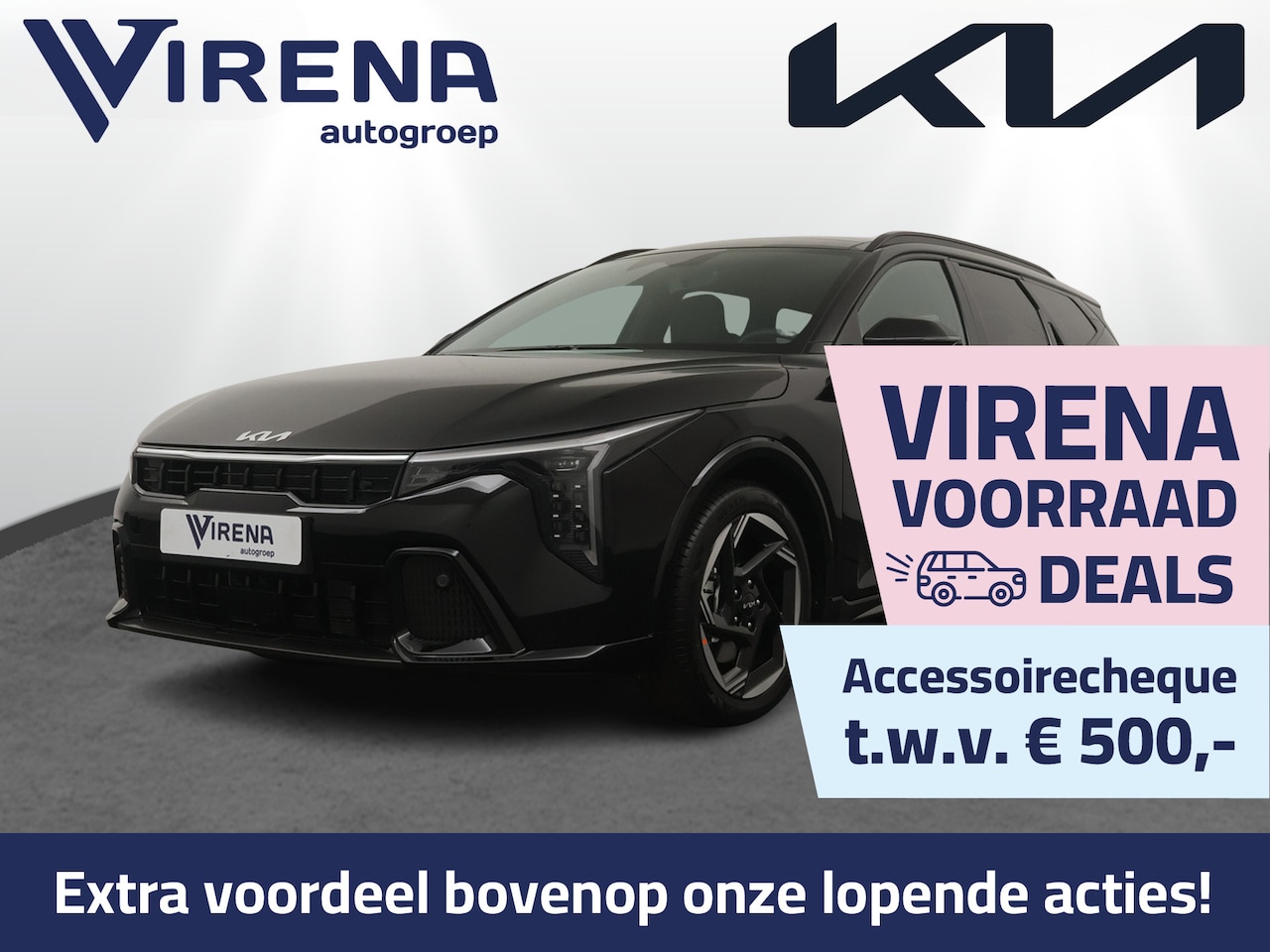 Kia K4 Sportswagon - 1.0 T-GDi MHEV GT-Line Launch Edition (pano) - Elektrische Bestuurdersstoel - Stoel-/Stuur - AutoWereld.nl