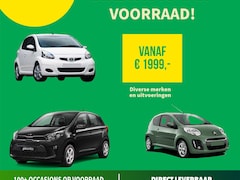 Toyota Yaris - 60X Kleine auto's op voorraad v.a €2000