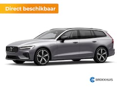 Volvo V60 - 2.0 T6 Plug-in hybrid AWD Plus Dark | Achterbank verwarmd | Achteruitrijcamera | Apple Car