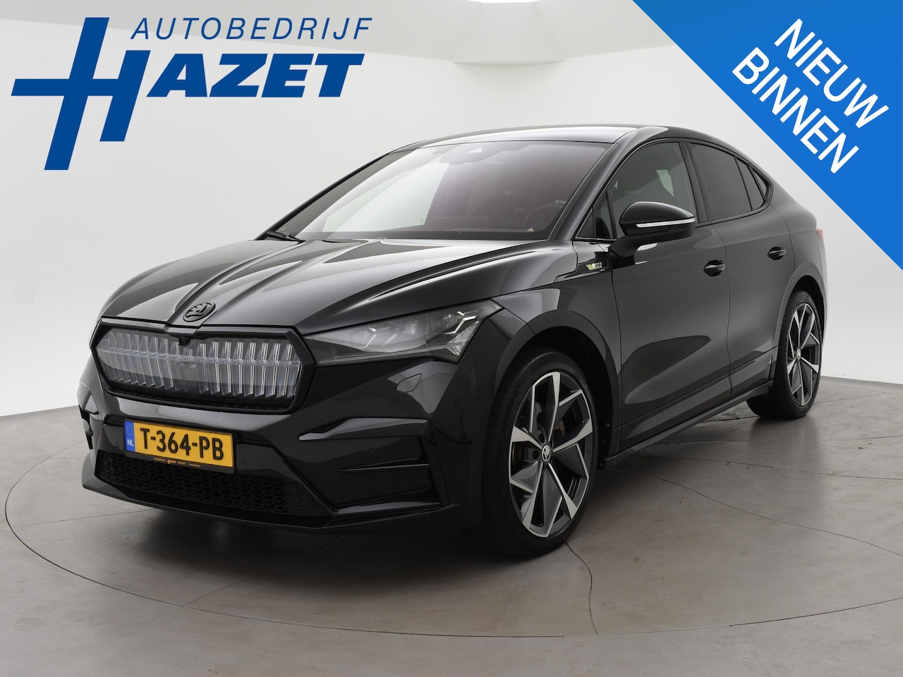 Skoda Enyaq Coupé iV - 80 RS 300 PK RS 4WD SOH 91% + CRYSTAL LIGHT | ELEK. TREKHAAK | STOELVERW. V+A | 21 INCH | - AutoWereld.nl