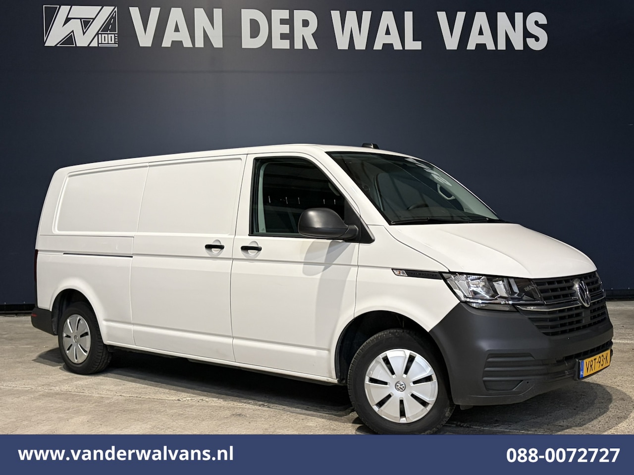 Volkswagen Transporter - 2.0 TDI L2H1 Euro6 Airco | Navigatie | Apple Carplay | Android Auto Bijrijdersbank, Achter - AutoWereld.nl