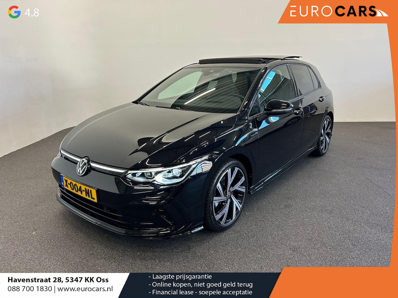 Volkswagen Golf - 1.5 eTSI R-Line Business Panoramadak Navigatie Apple Carplay/Android Auto Camera Parkeerse - AutoWereld.nl
