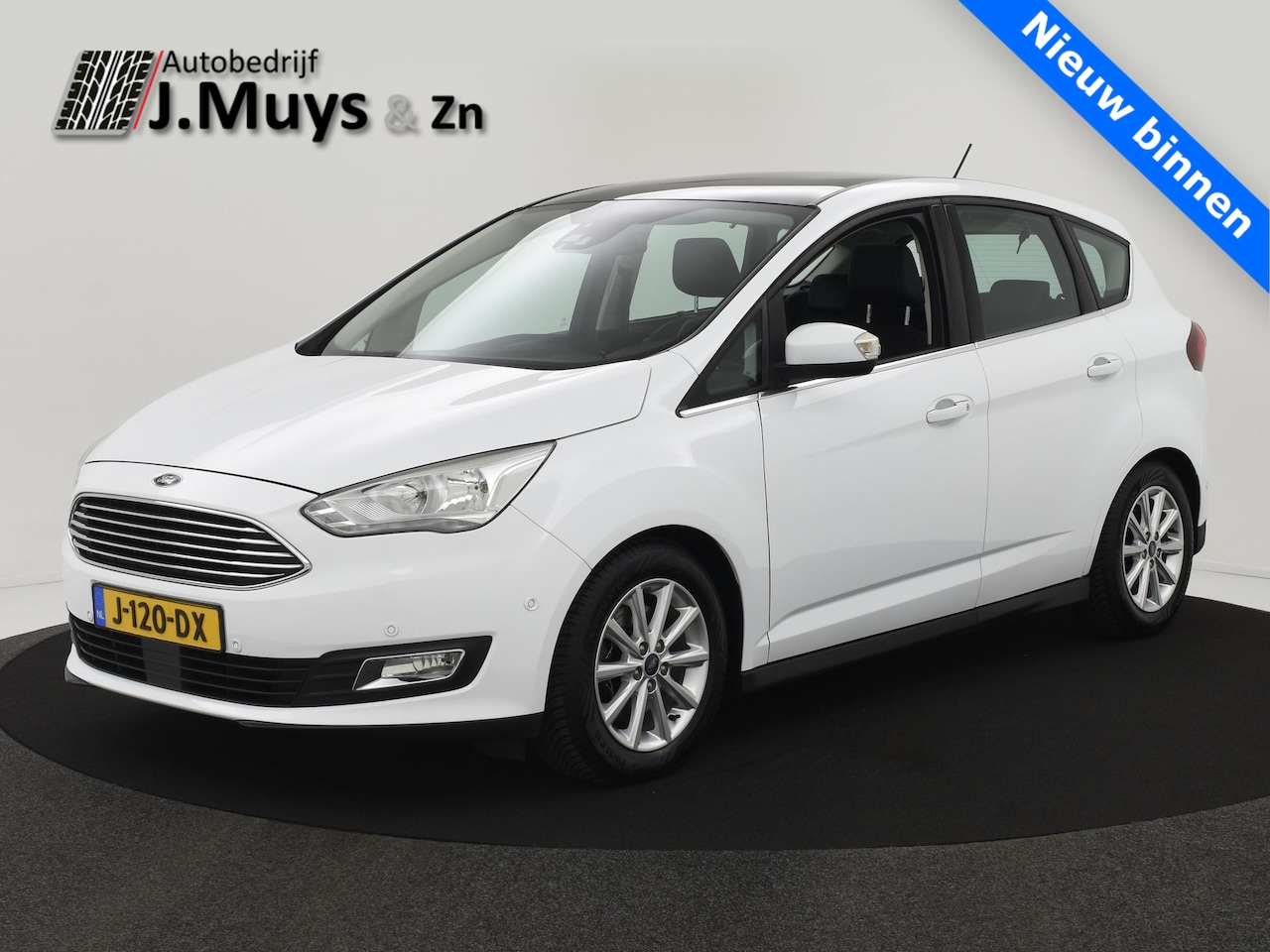 Ford C-Max - 1.5 Titanium AUTOM. TREKH|PANODAK|ACC|BLIS|SONY|WINTERPACK|ELEK.ACHTERKLEP - AutoWereld.nl