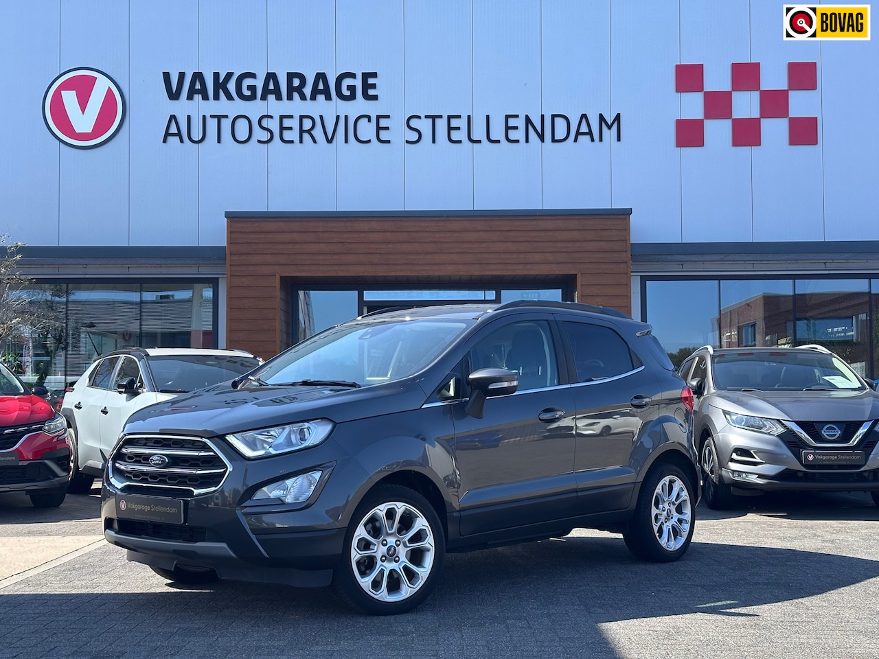 Ford EcoSport - 1.0 EcoBoost Titanium|TREKHAAK|Carplay|PDC Achter|Cruise Control|Led Dagrij - AutoWereld.nl