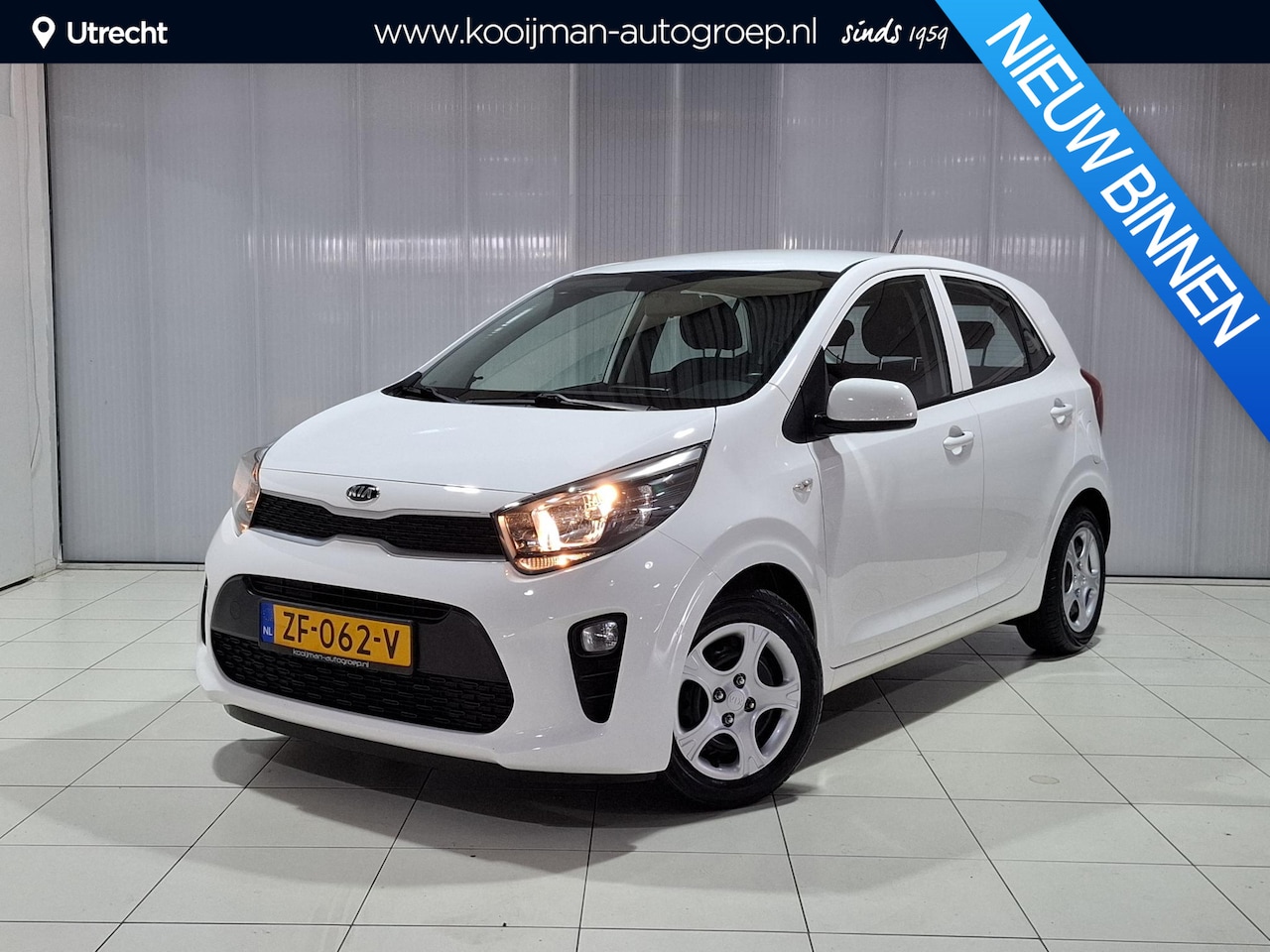 Kia Picanto - 1.0 CVVT EconomyPlusLine Eerste eigenaar, 100% dealer onderhouden ! - AutoWereld.nl