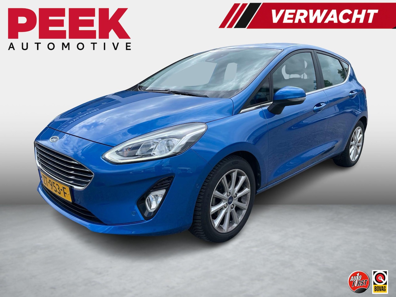 Ford Fiesta - 1.0 EcoBoost Titanium | Navi/Carplay/Andriod | Achteruitrijcamera | Climate Control | All - AutoWereld.nl