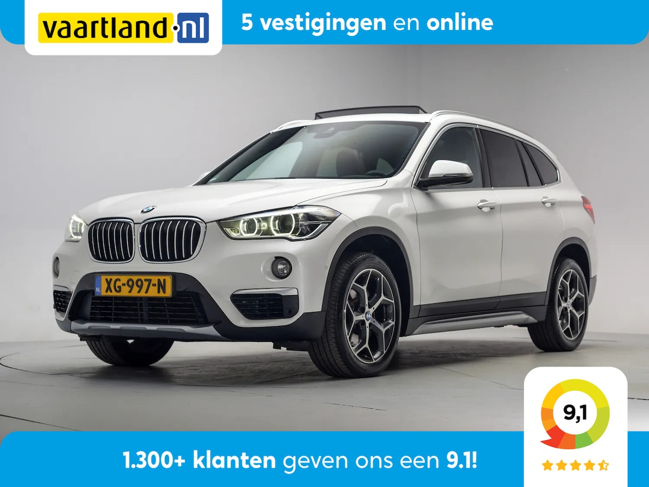 BMW X1 - sDrive20i Orange Edition III Aut. [ Panoramadak Leder Head-up ] - AutoWereld.nl