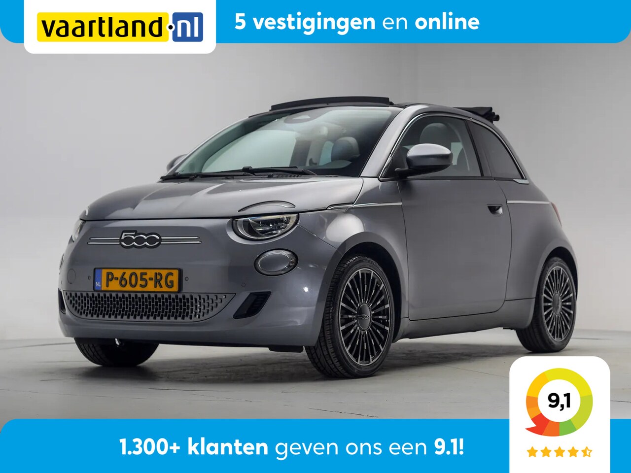 Fiat 500e - Business Launch Edition 42 kWh [ Navi Apple / Android Camera Clima / ECC ] - AutoWereld.nl