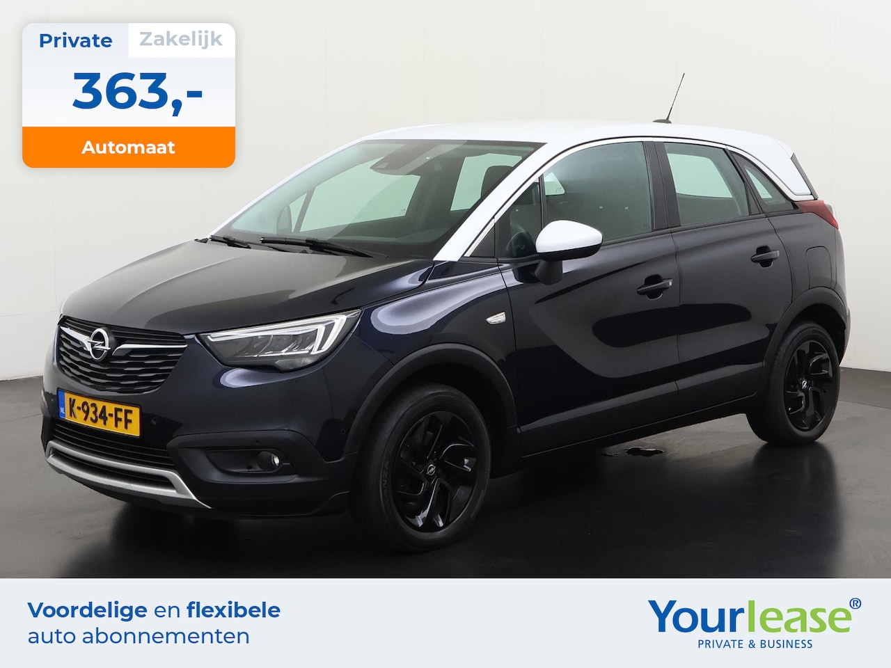Opel Crossland X - 1.2 Turbo Innovation Automaat | All-in 363,- Private Lease | Direct uit voorraad - AutoWereld.nl