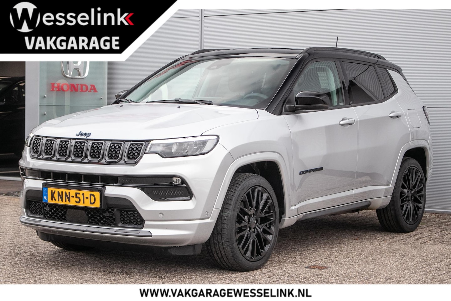 Jeep Compass - 4xe 240 Plug-in Hybrid Electric S - Leder | Carplay | Adaptive Cruise - AutoWereld.nl