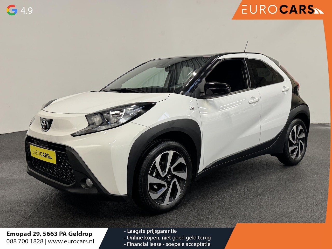 Toyota Aygo X - 1.0 VVT-i Automaat Pulse Navigatie Apple Carplay/Android Auto Camera 17" Lichtmetalen Velg - AutoWereld.nl