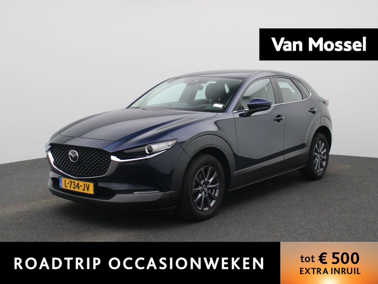 Mazda CX-30 - 2.0 e-SkyActiv-G M Hybrid | HEAD-UP DISPLAY | ADAPTIVE CRUISE CONTROL | DODEHOEK DETECTIE - AutoWereld.nl