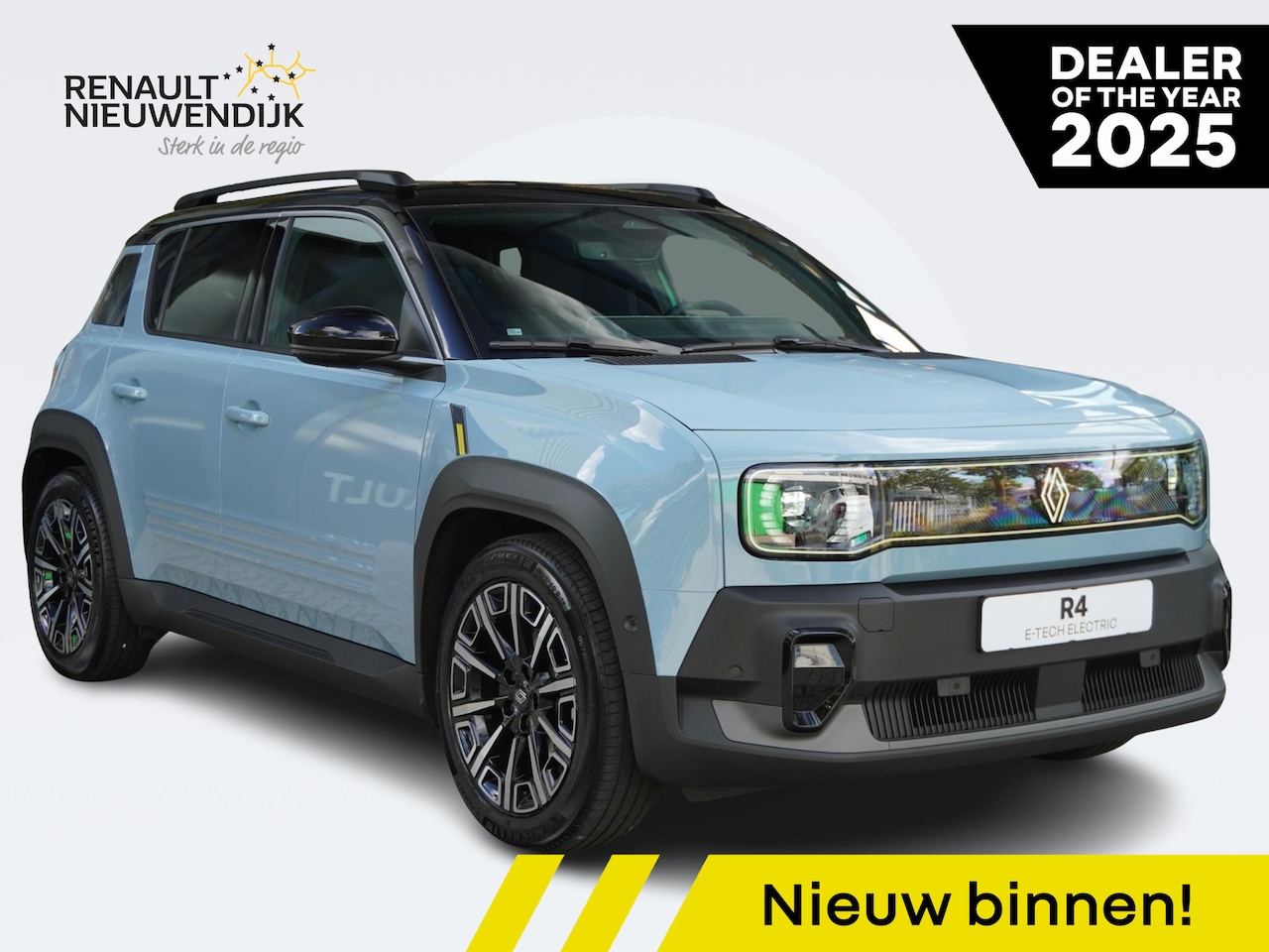 Renault 4 - comfort range iconic 52 kWh / 5.000KM / FULL OPTION / PACK ADVANCED DRIVING ASSIST / NAVI - AutoWereld.nl