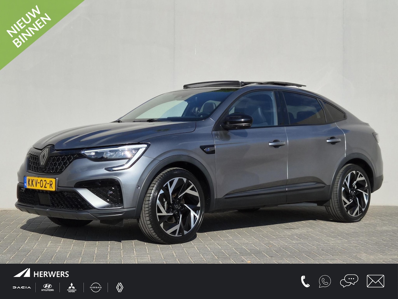 Renault Arkana - 1.6 E-Tech full hybrid 145 esprit Alpine / Dealer onderhouden / Schuifdak / Trekhaak Vast - AutoWereld.nl