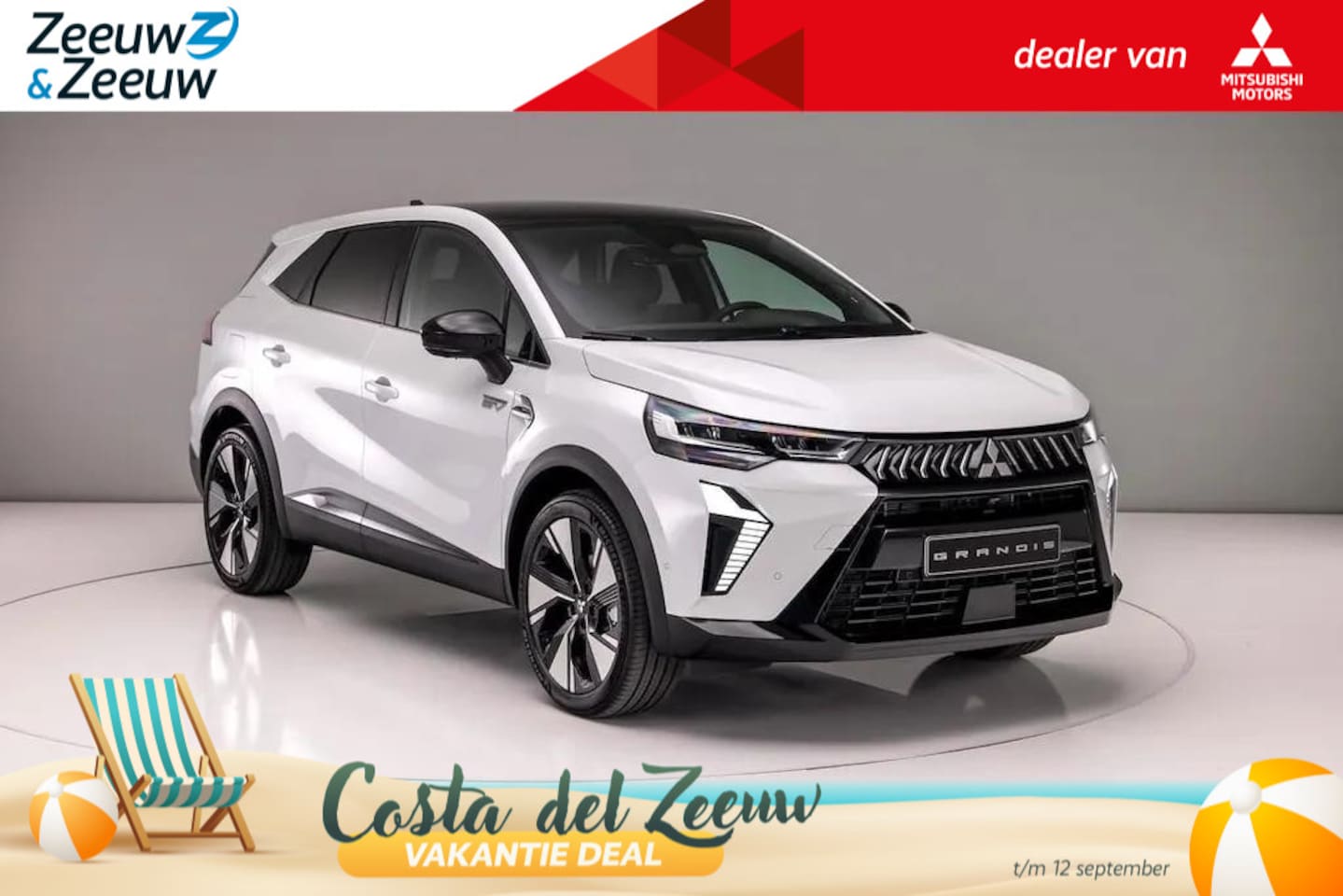 Mitsubishi Grandis - 1.8 HEV AT Instyle Nu bestelbaar in diversen kleuren vanaf prijs nu 3000 euro korting. - AutoWereld.nl