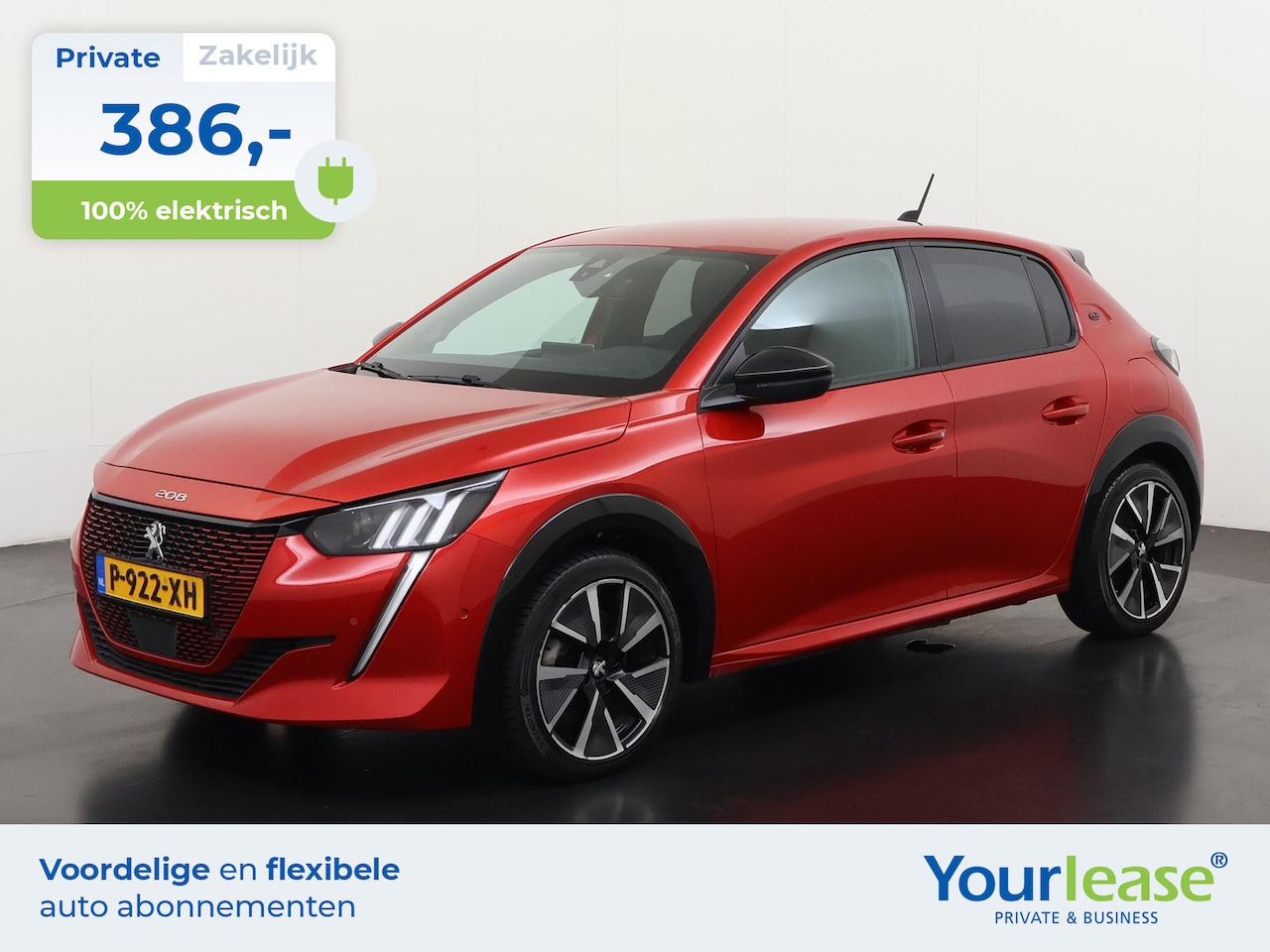 Peugeot e-208 - EV GT 350 50 kWh | All-in 386,- Private Lease | Direct uit voorraad - AutoWereld.nl
