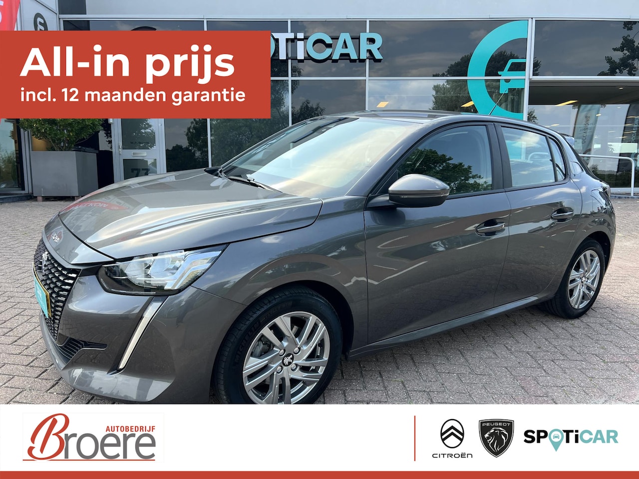 Peugeot 208 - 1.2 Turbo 100 pk Active EAT-8 Automaat Nieuwe distributie - AutoWereld.nl
