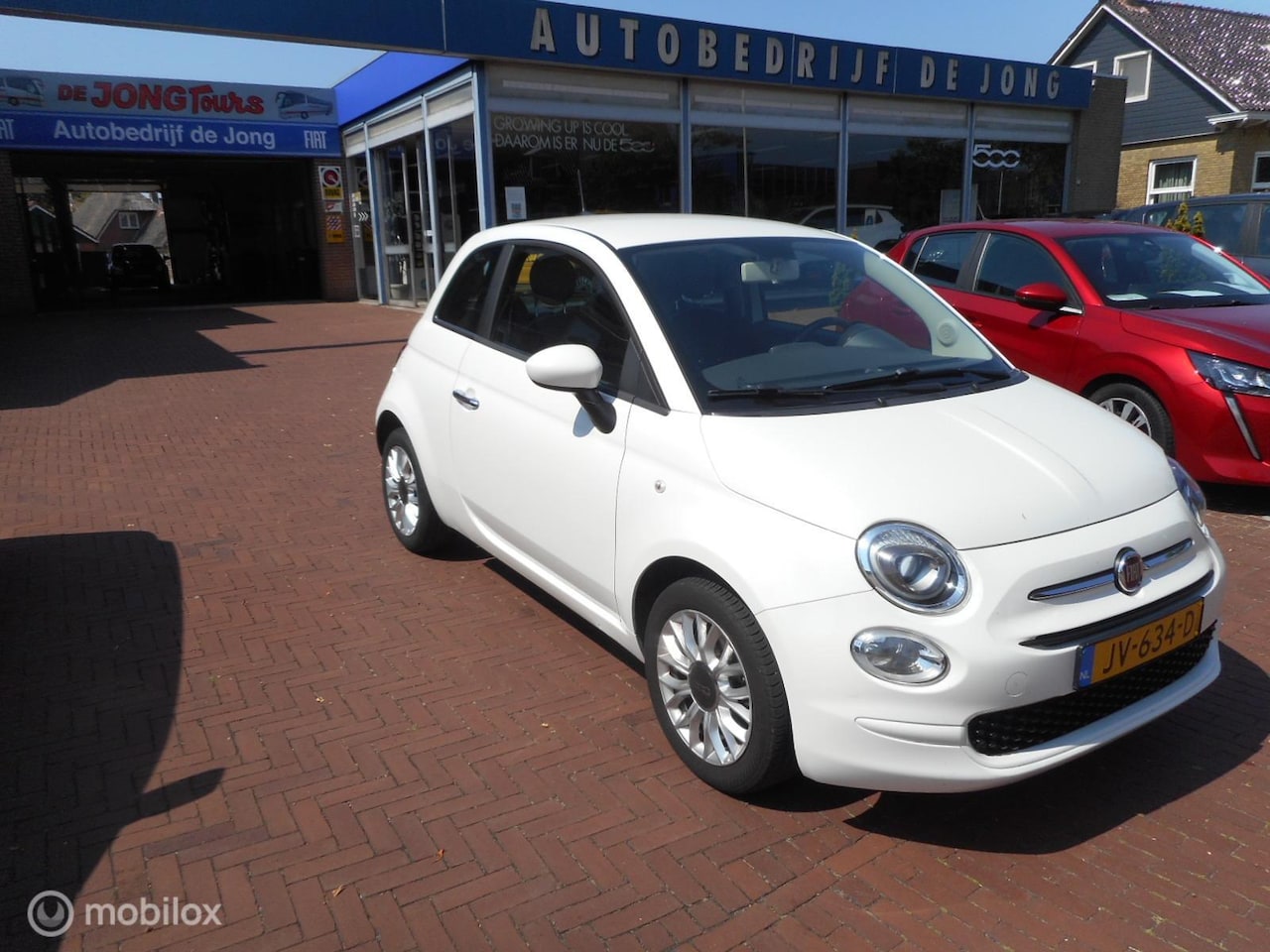 Fiat 500 - TwinAir Turbo 80 Popstar Dualogic AUTOMAAT+DAB+100% ONDERHOUDEN - AutoWereld.nl