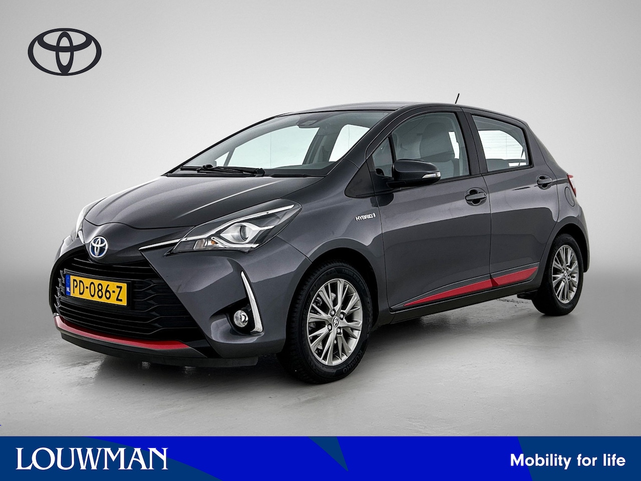 Toyota Yaris - 1.5 Hybrid Design Red | Navigatie - AutoWereld.nl