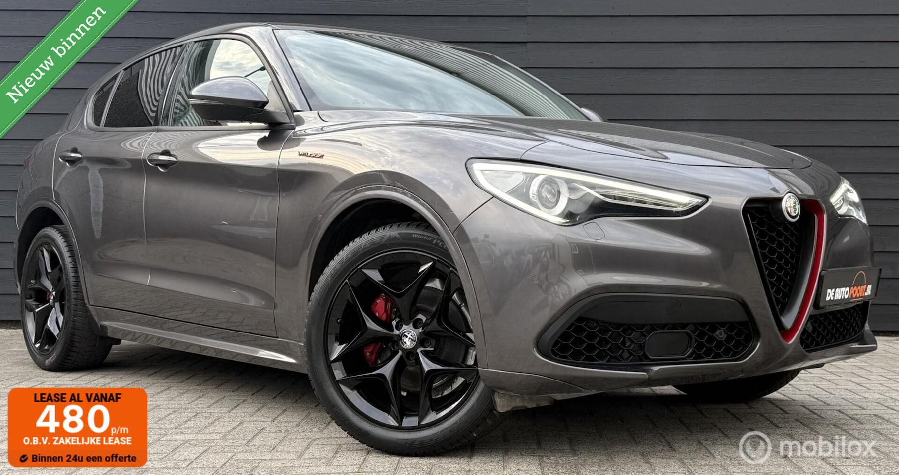 Alfa Romeo Stelvio - 2.0 T 280PK Q4 Veloce Leder/LED/Winterpack - AutoWereld.nl