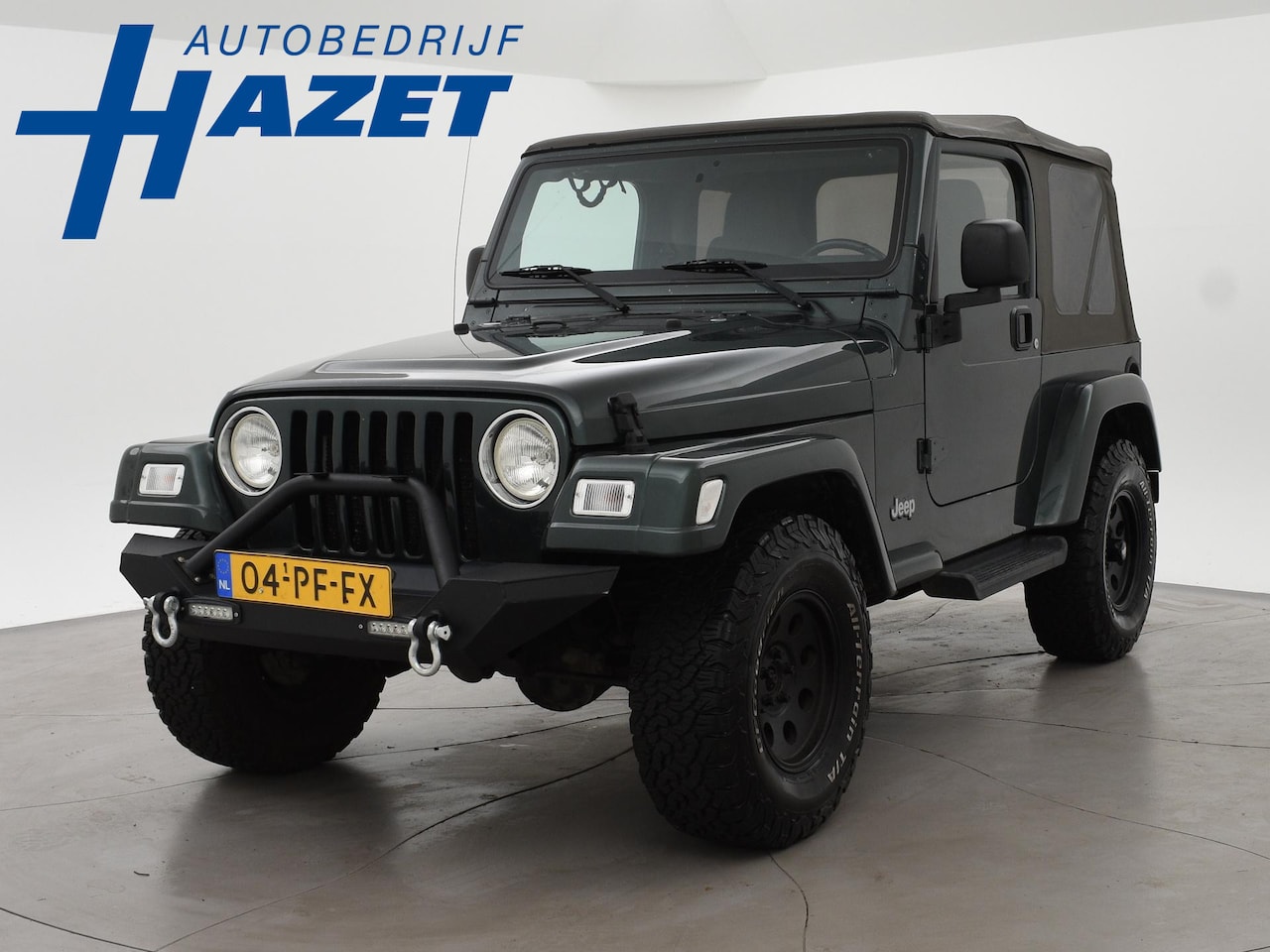 Jeep Wrangler - 4.0i 6-CILINDER 4X4 SOFTTOP SAHARA | AIRCO | ALL TERRAIN BANDEN  | ORIG. NL - AutoWereld.nl
