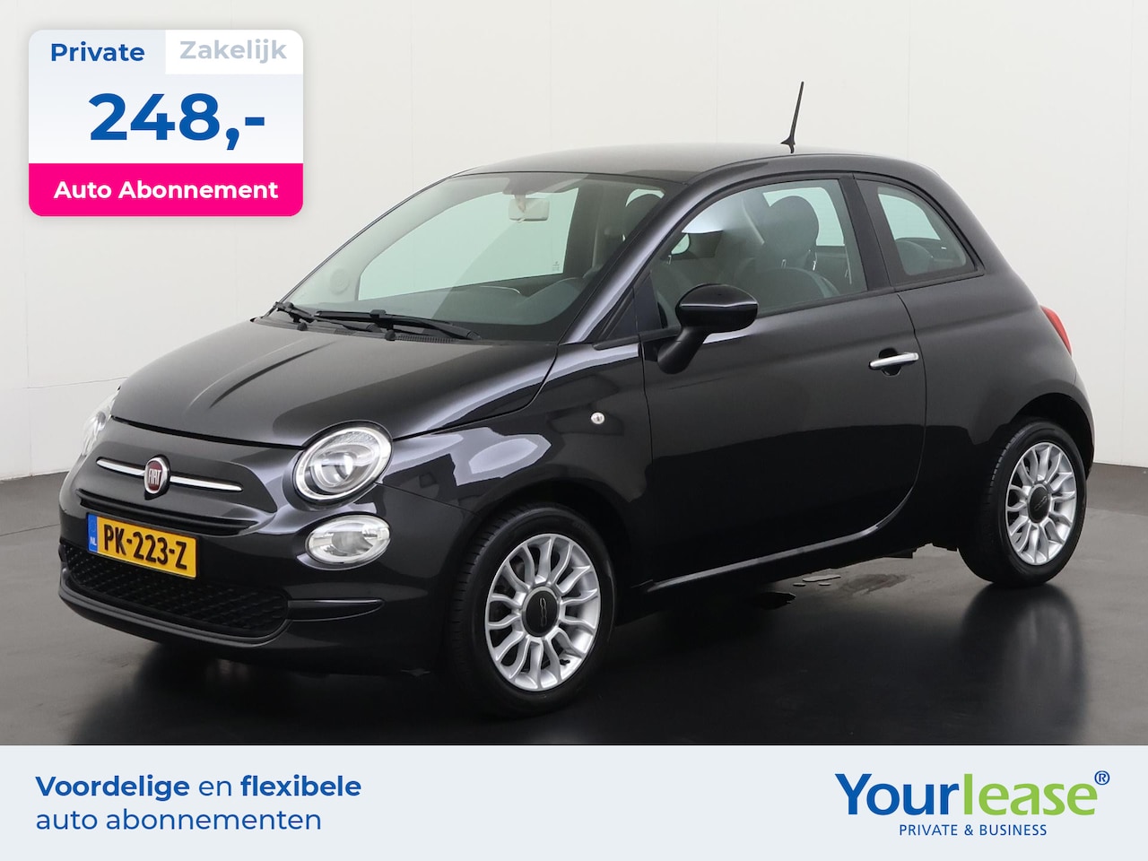 Fiat 500 - 1.0 TwinAir Pop | All-in 248,- Private Lease | Direct uit voorraad - AutoWereld.nl