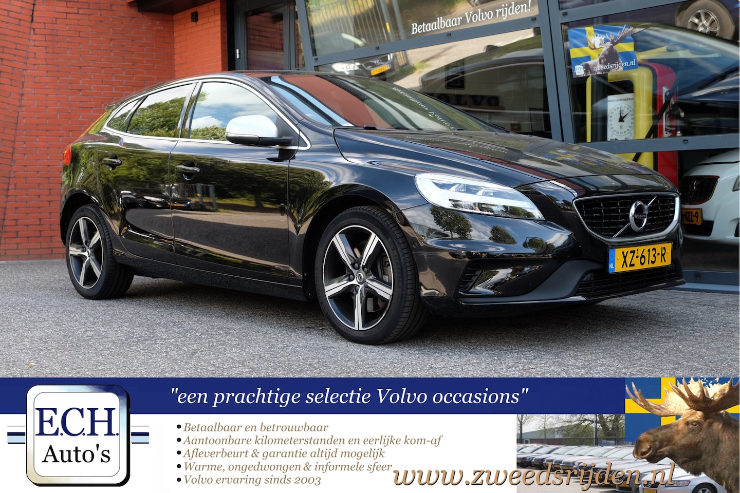 Volvo V40 - T3 Automaat Polar+ Sport, Panoramadak, Schakelflippers - AutoWereld.nl