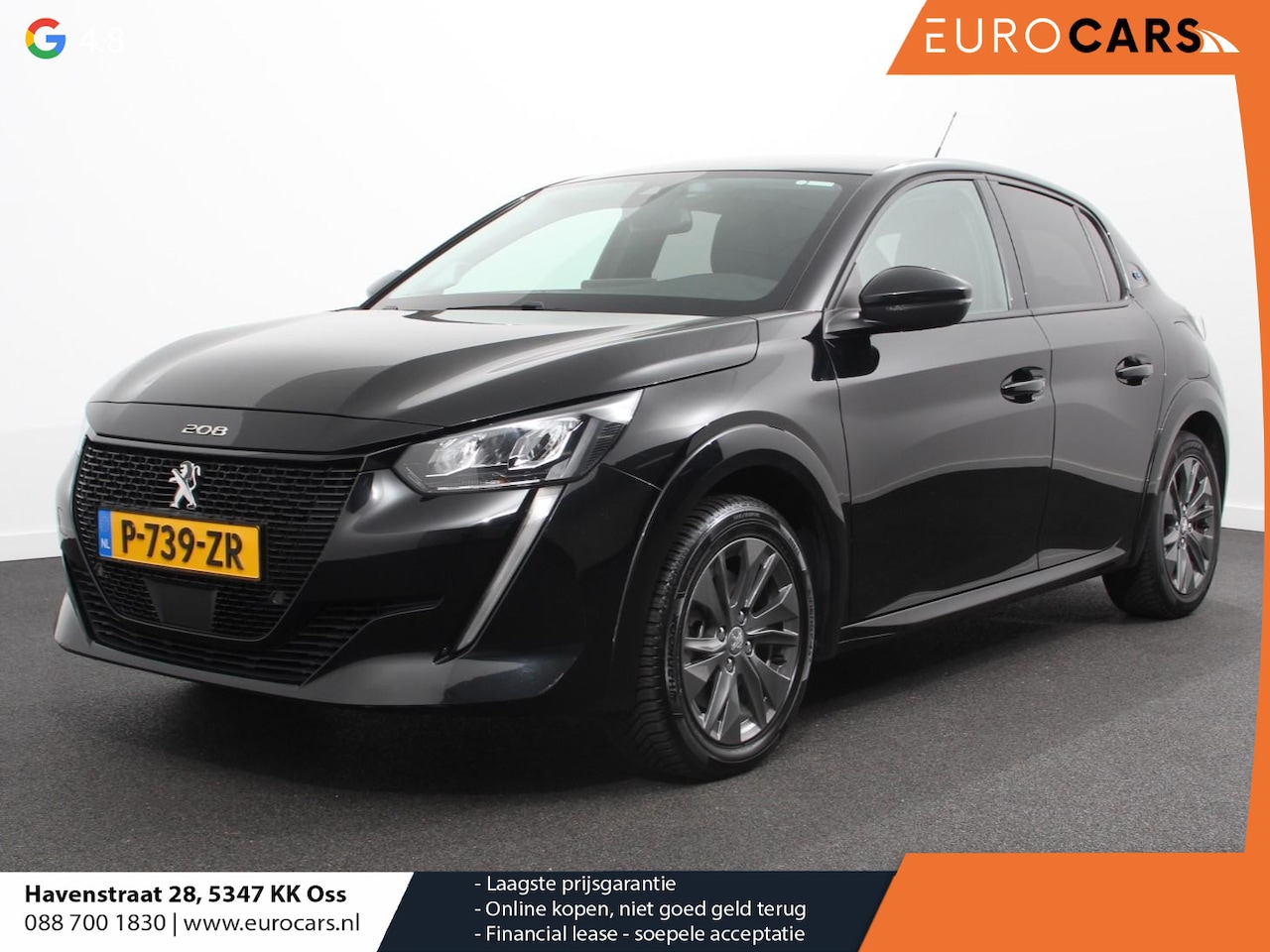 Peugeot e-208 - EV Allure Pack 50 kWh Navigatie 3d Digitale Cockpit Camera Climate control Stoelverwarming - AutoWereld.nl