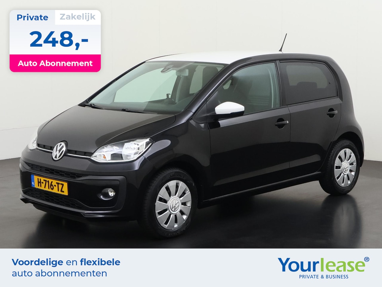 Volkswagen Up! - 1.0 BMT move up! | All-in 248,- Private Lease | Direct uit voorraad - AutoWereld.nl