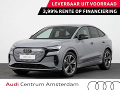 Audi Q4 Sportback e-tron - S edition 63 kWh 204 pk | Techniekpakket plus | Optiekpakket zwart-glanzend | S line leder