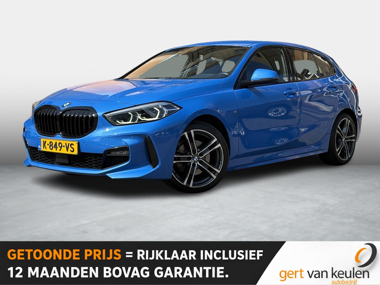BMW 1-serie - 118i Business Edition Plus M-SPORT/MISANO BLUE/NAVI/LED/LEER - AutoWereld.nl