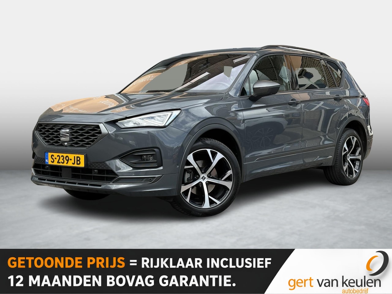 SEAT Tarraco - 1.5 TSI 150pk FR Business Intense LED/CARPLAY/TREKHAAK/URANO-GREY/NL-AUTO/1E EIG. - AutoWereld.nl