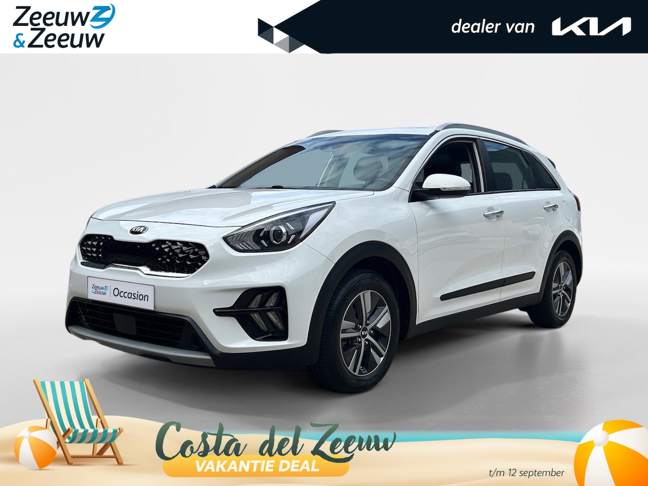 Kia Niro - 1.6 GDi Hybrid DynamicLine Style Pack | Elektrisch Bedienbaar Schuif / Kanteldak | Apple C - AutoWereld.nl
