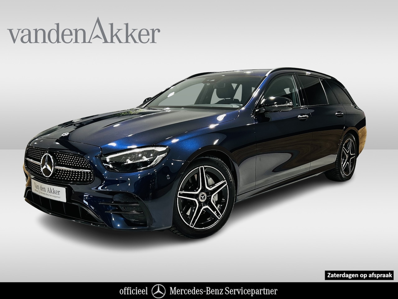 Mercedes-Benz E-klasse Estate - 200 AMG // Trekhaak // Leder // 360 Camera // Nightpakket // Sfeerverlichting // Keyless E - AutoWereld.nl